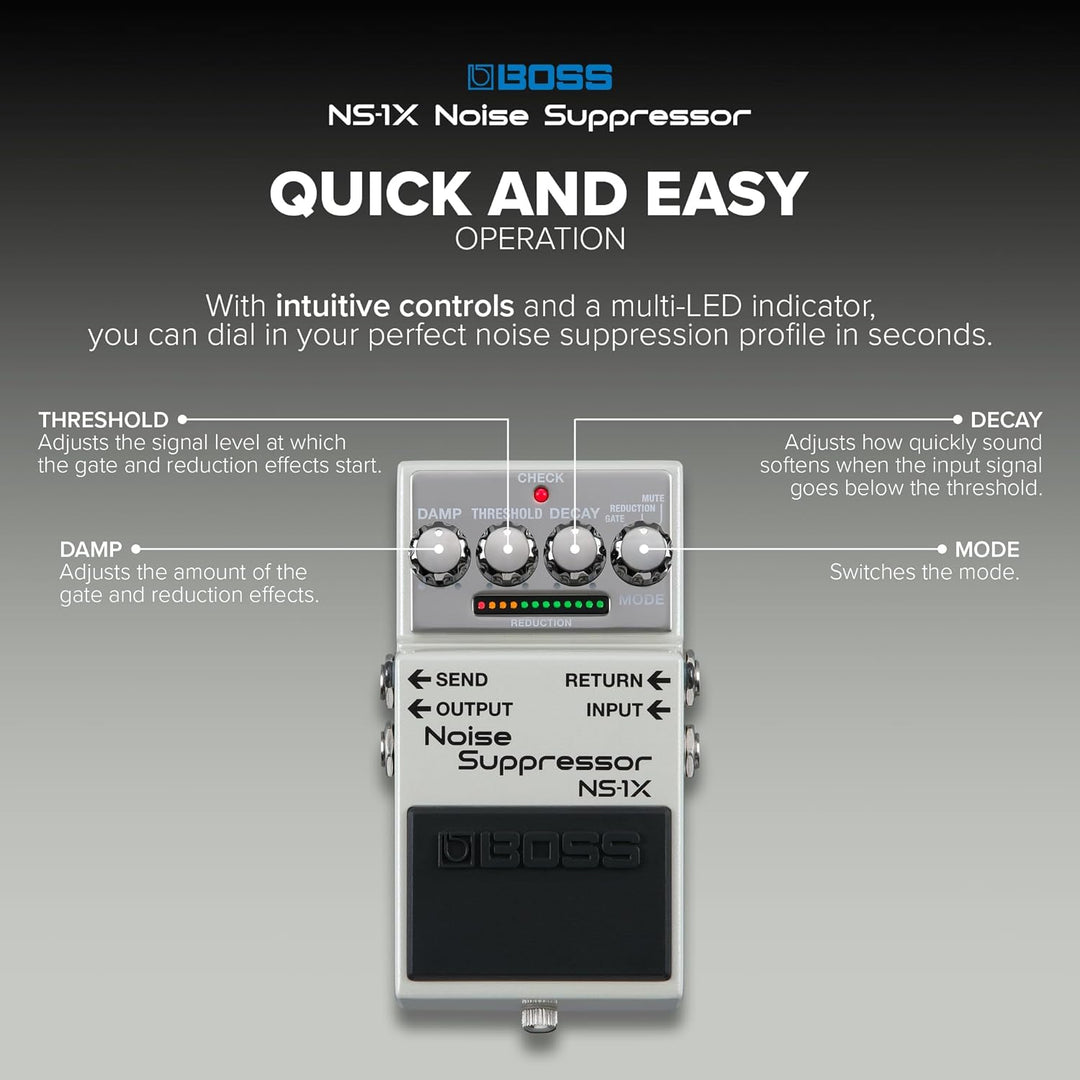 Boss NS-1X Noise Suppressor