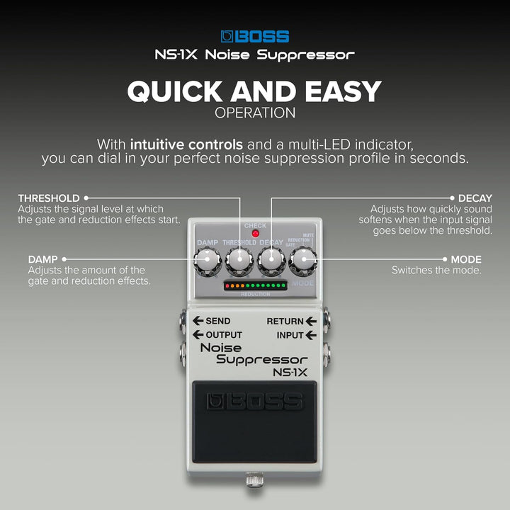 Boss NS-1X Noise Suppressor
