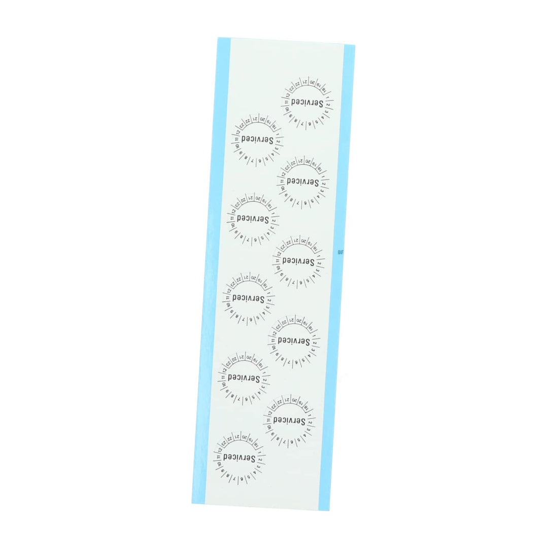 Brady 255915 Serviced Labels Round Black On White New NFP