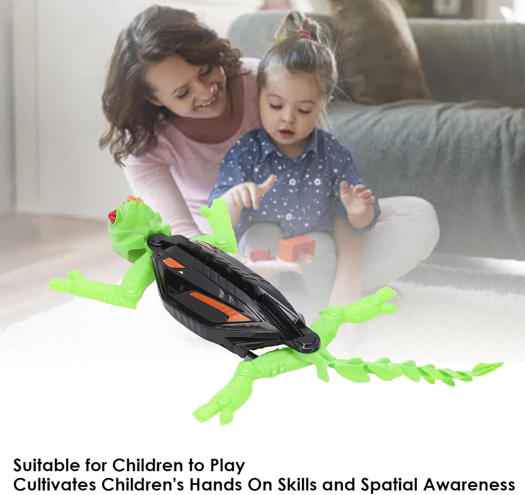 ciciglow Wandkletter-Gecko, Ferngesteuertes Wand-Crawler-Roboterspielzeug, Realistische, Lustige Str