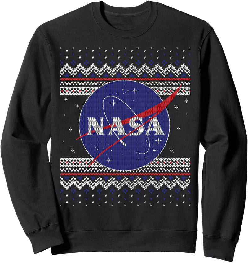 NASA Classic Logo Ugly Sweater Sweatshirt