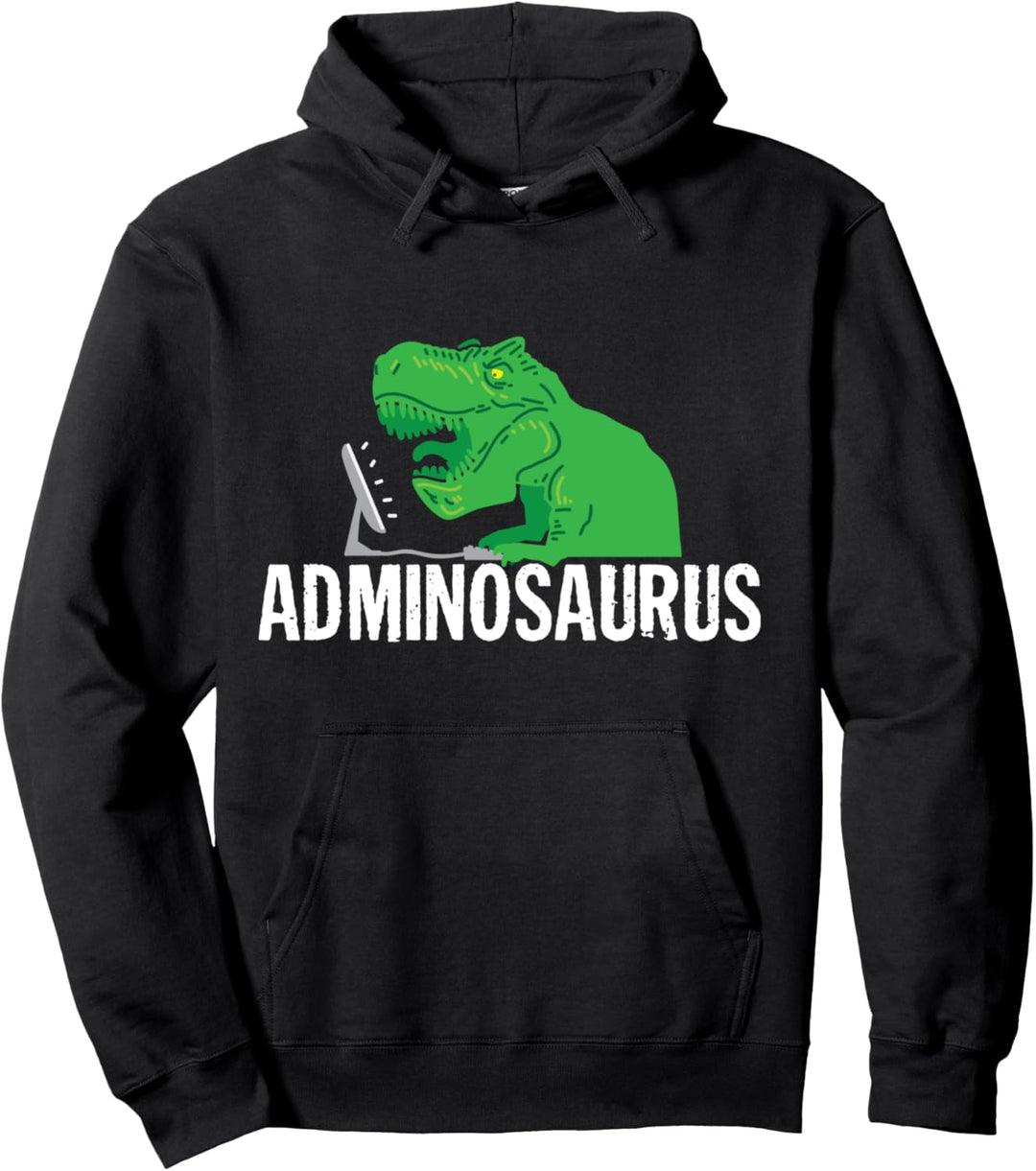 Adminosaurus - lustiges Administrator IT Informatiker Nerd Pullover Hoodie