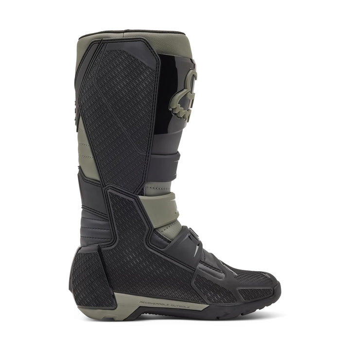 Fox Racing Unisex Comp X Motocross-stiefelStiefel 45 EU Grau Schwarz, 45 EU Grau Schwarz