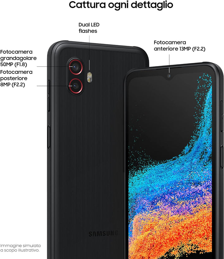 Samsung G736B/DS Galaxy Xcover 6 Pro 5G (EE), Dual, 128GB 6GB, Black