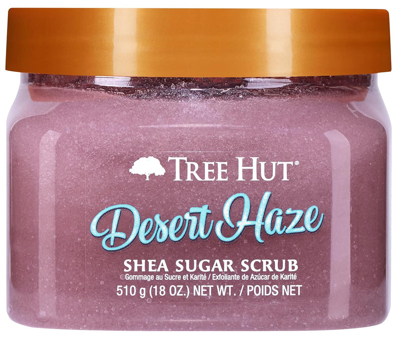 Tree Hut Desert Haze Shea Sugar Scrub, 510.3 g, Ultra Hydrating and Peeling Scrub for Nourishing Ess