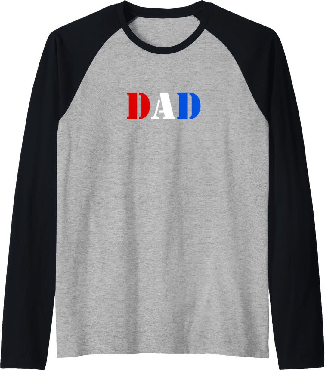 Herren Dad Gifts for Dad | Dad | Gift Fathers Day Patriotic Red Raglan