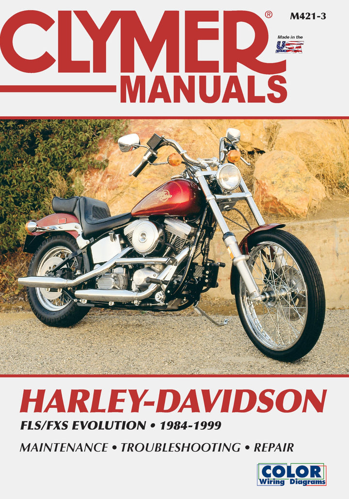 Harley-Davidson FLS-FXS Evolution, Evo Softail, Fat Boy (1984-1999) Service Repair Manual: Fx/Fl Sof
