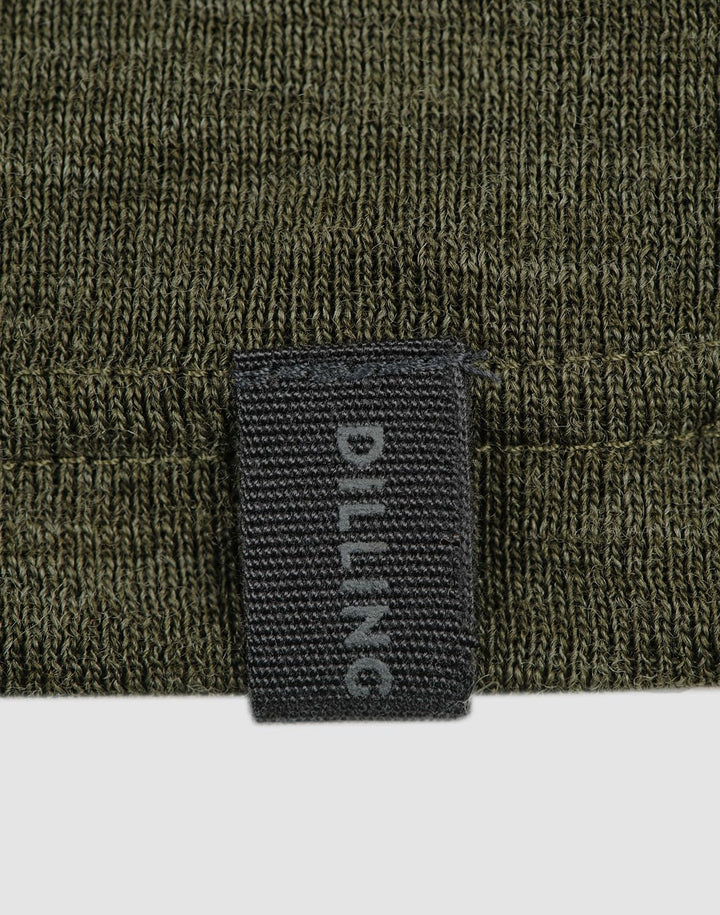 Dilling Damen Rollkragenshirt aus Merinowolle 36 Dunkelgrün Meliert, 36 Dunkelgrün Meliert