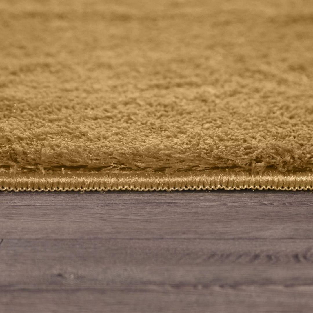 Paco Home Waschbarer Teppich Wohnzimmer Schlafzimmer Kurzflor rutschfest Flauschig Weich Moderne Ein