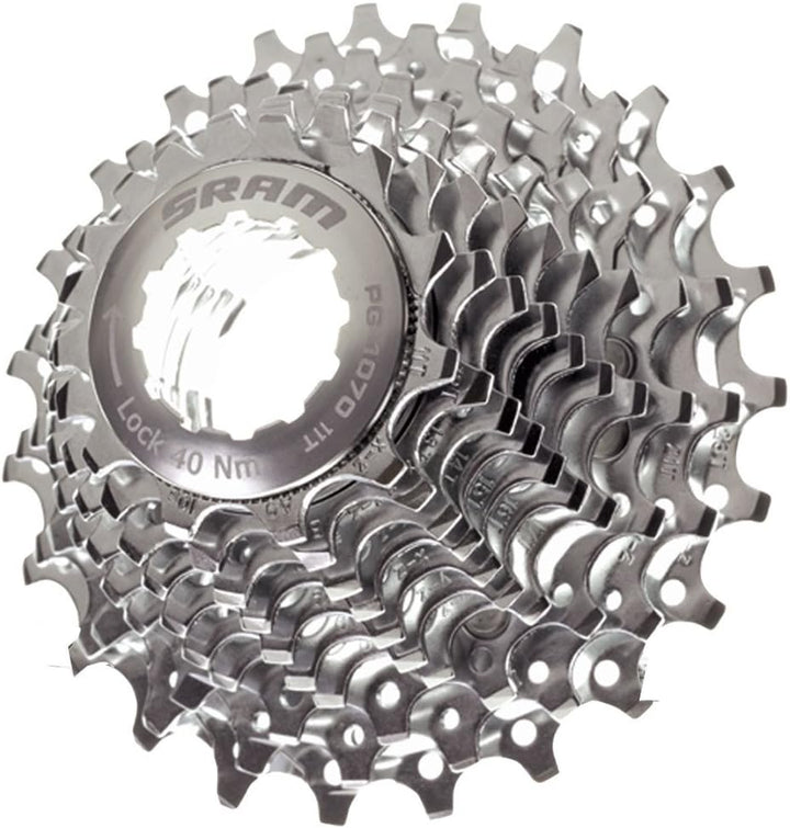 Sram PG-1070 // 10-Fach Kassette (11-36 Zähne) silber, silber