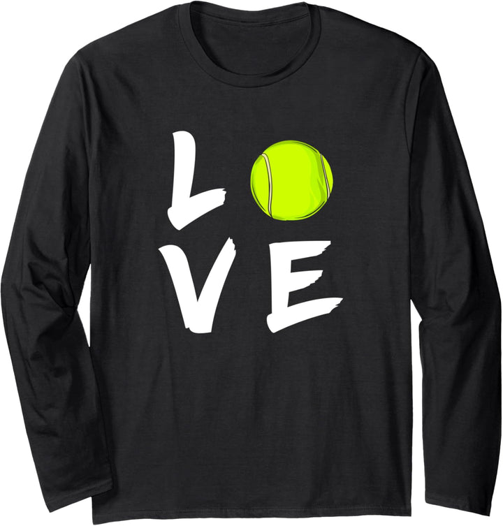 Tennis-Outfit Love Design für Tennis Training Langarmshirt