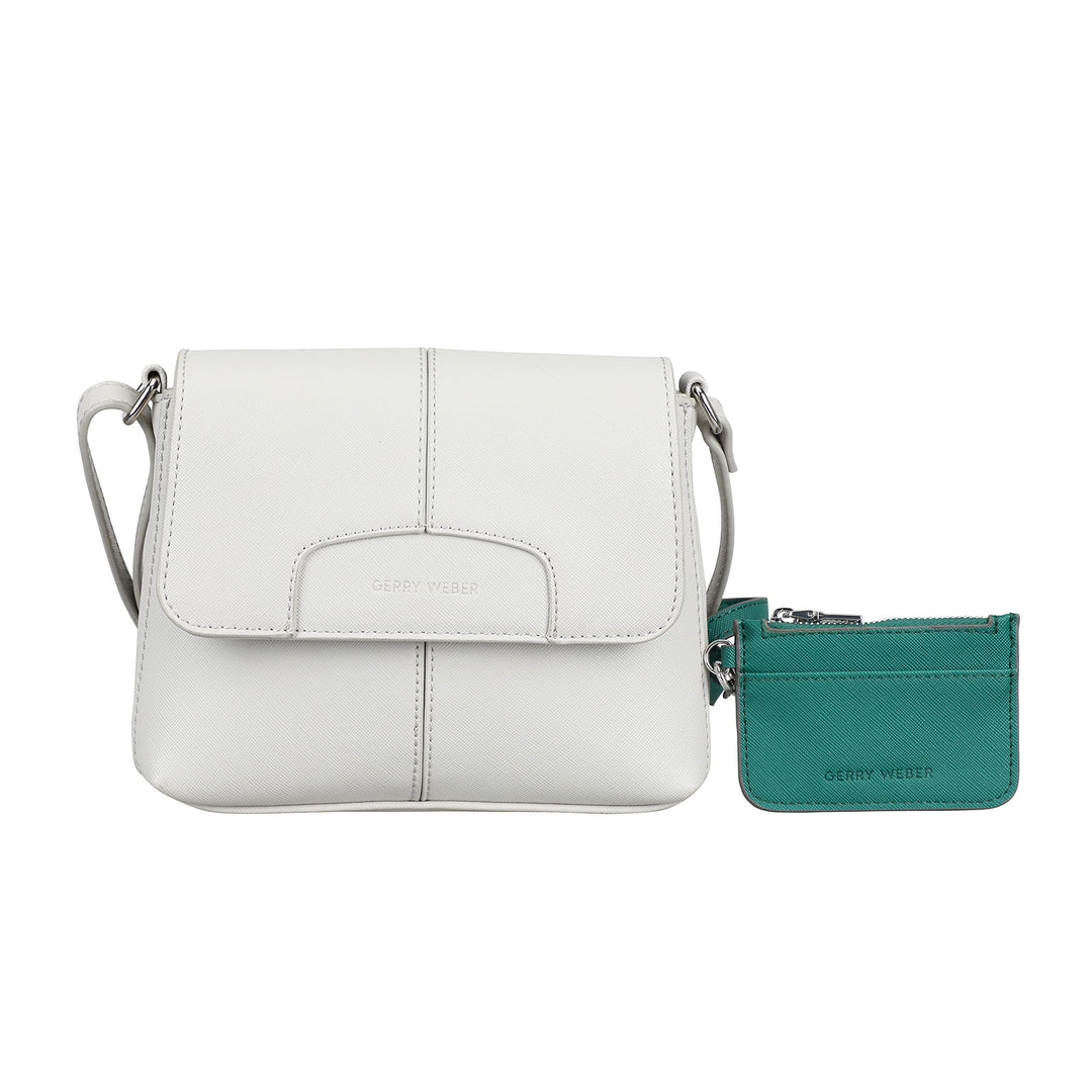 Gerry Weber - colourpatch shoulderbag shf lightgrey 20,00X16,00X7,00 CM Farbe:hellgrau / Material:po