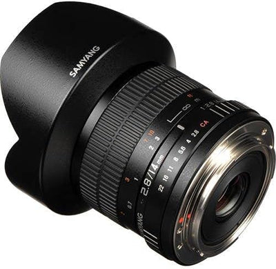 SAMYANG 7628 14mm F2.8 Objektiv für Anschluss Pentax K Pentax K Single, Pentax K Single