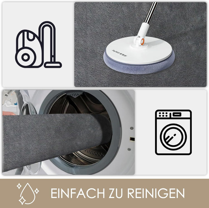 Fussmatte Dunkelgrau 60x90 cm – rutschfeste Schmutzfangmatte Waschbar – Türmatte für Eingang Innen &