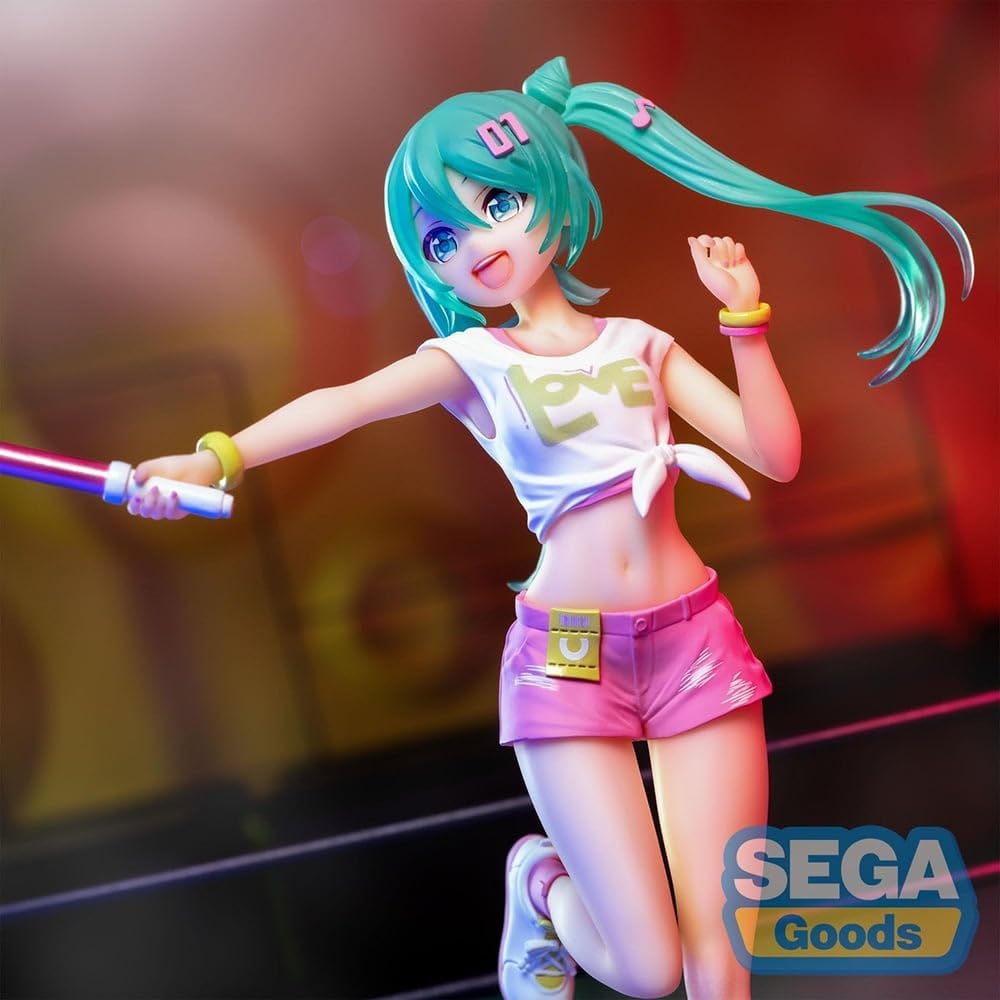 SEGA GOODS Hatsune Miku – Hatsune Miku Live Cheering – Figur Luminasta 20 cm