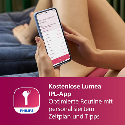Philips Lumea IPL Advanced, 2 Aufsätze – Haarentfernungsgerät mit Satin Compact Korrekturtrimmer