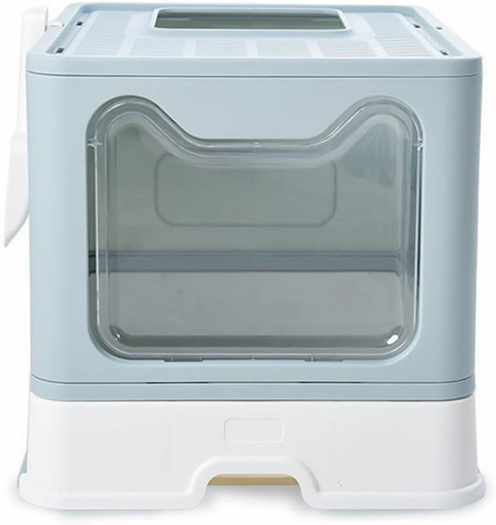 Vollständig Geschlossene Katzentoilette mit Deckel Schubladentyp Desodorierende Cat Litter Box Gross