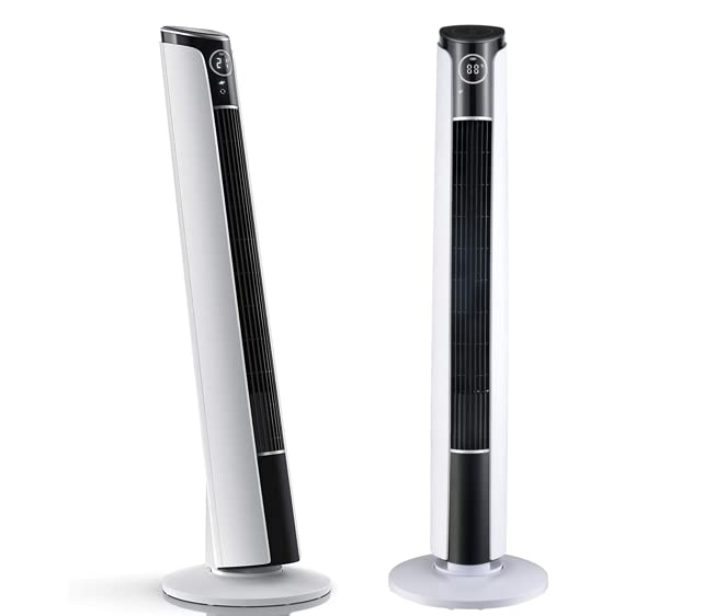 CF2204 Design Ventilator - Turmventilator - Fernbedienung und Timer - Luftreiniger - Dimmbarer LED-B