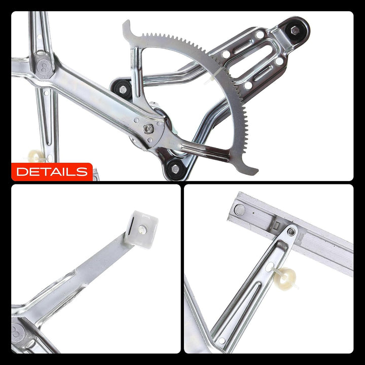 Frankberg 2x Fensterheber Vorne Links Rechts 1247200446 | Kompatibel mit 124 Stufenheck W124, 124 T-