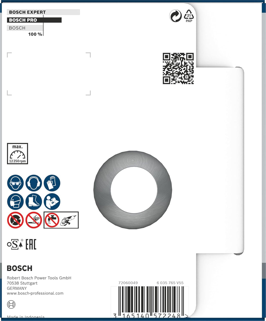 Bosch Accessories Bosch Professional 2608602534 Diamant Mörtelfugenfräser 125 x 6 x 7 x 22.23 125 x
