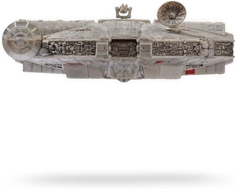 Star Wars Micro Galaxy Squadron SWJ0022 - Millennium Falcon, offizielles 22,5 cm Fahrzeug mit Licht,