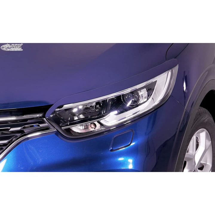Scheinwerferblenden kompatibel mit Renault Kadjar 2015-2022 (ABS)