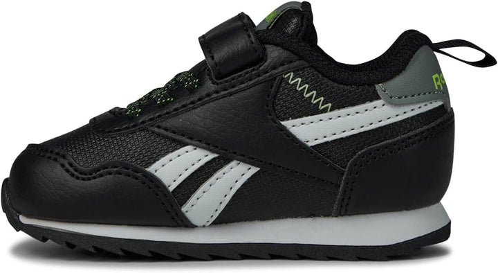 Reebok Unisex Baby Royal Classic Jogger 3 Sneaker 20 EU Core Black Harmony Green Acid Yellow, 20 EU