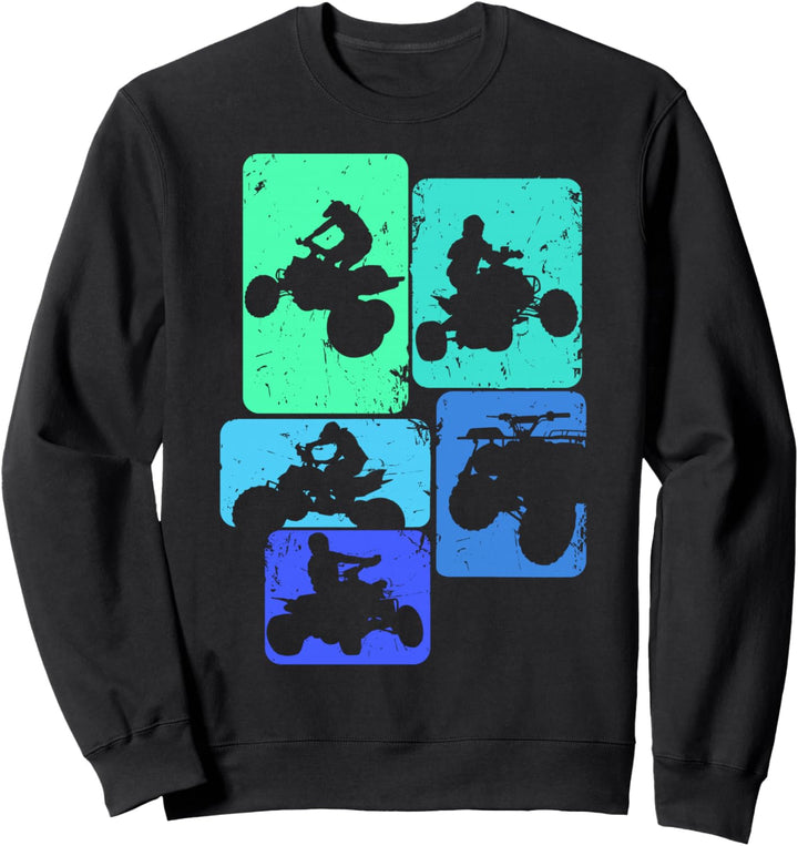 Quad ATV Quad Kinder Jungen Männer Sweatshirt