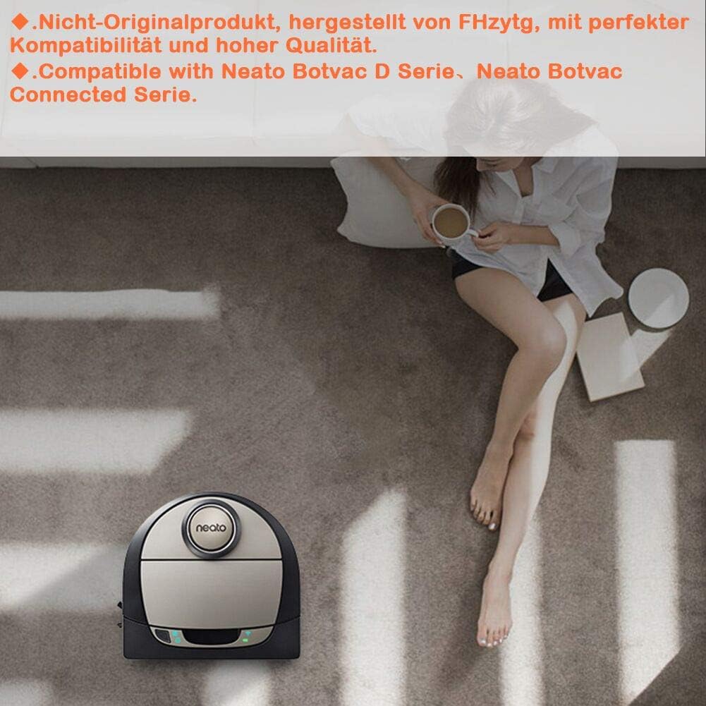 FHzytg Ersatzteile Filter Zubehör Bürste Ersatzfilter Ersatzbürste für Neato Botvac Roboterstaubsaug