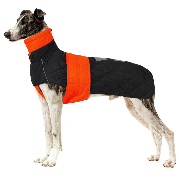 wasserdichte Salukis Mäntel, Hundepullover Fleece Windhund Jacke Schneeanzug Windhund Winter Outfit