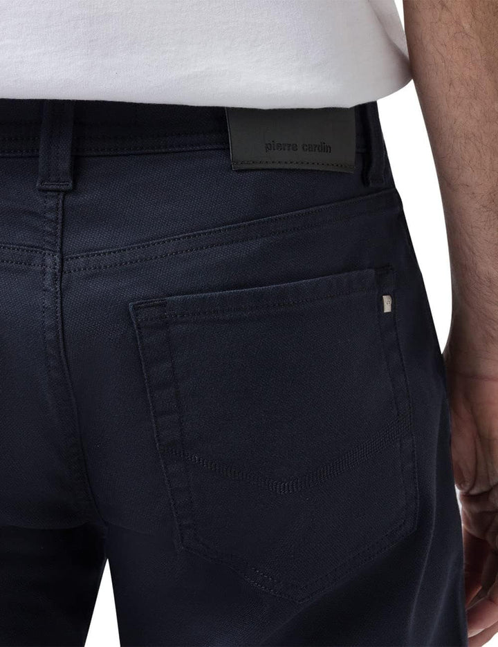 Pierre Cardin Herren Hose Lyon | Männer Jeans, Stoffhose | Tapered Fit 36W / 30L Dark Sapphire, 36W