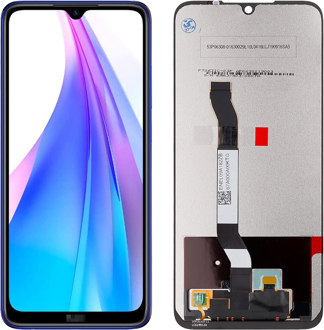 SwarKing LCD Display kompatibel mit Redmi Note 8T Touch Screen Digitizer (Schwarz ohne Rahmen) Ersat