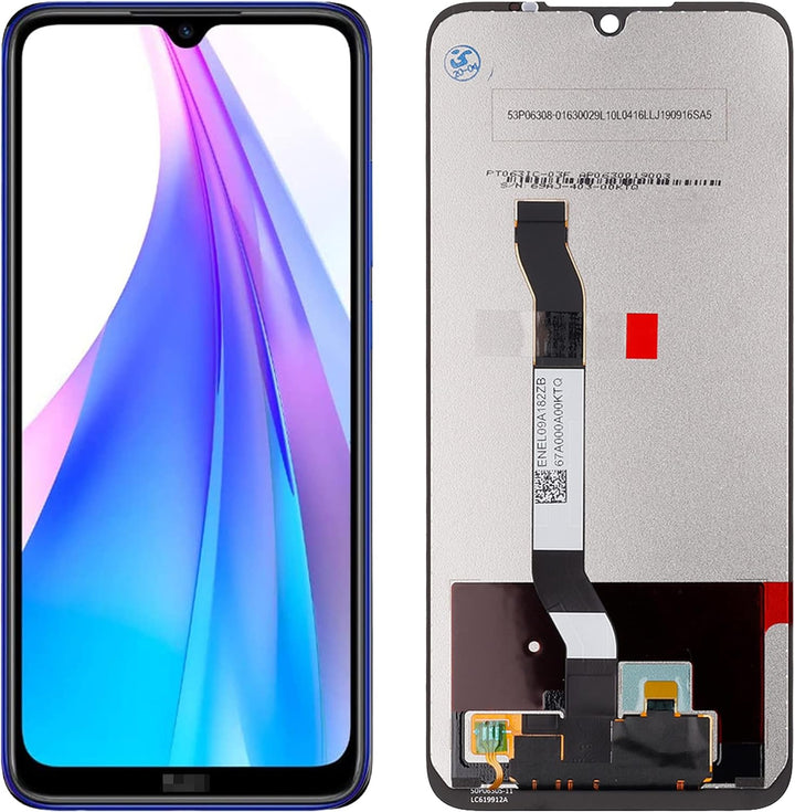 SwarKing LCD Display kompatibel mit Redmi Note 8T Touch Screen Digitizer (Schwarz ohne Rahmen) Ersat