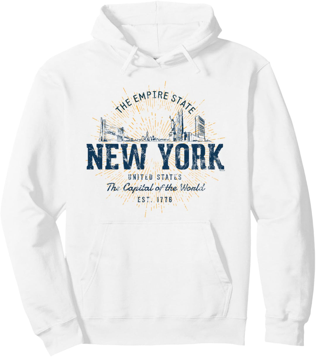 Vereinigte Staaten Retro Stil Vintage New York Pullover Hoodie