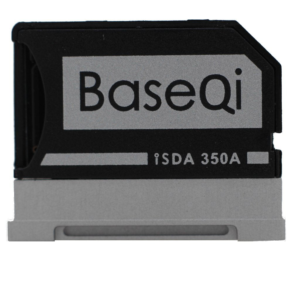 BASEQI Aluminum MicroSD Adapter for Microsoft Surface Book & Surface Book 2 (Surface Book & Surface