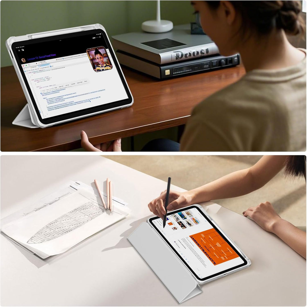 Hülle für iPad 10. Generation 2022 10,9 Zoll/iPad 11 (A16) 2025 Schutzhülle mit Stifthalter, Stossfe