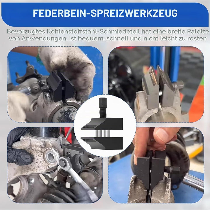 Federbein-Spreizer mit Geteilter Nabe, Achsschenkel-Spreizer, Einfach zu Bedienendes Federbein-Sprei