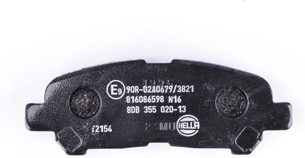 HELLA PAGID 8DB 355 020-131 Bremsbelagsatz - T2154 - Dicke/Stärke: 15.2mm - Bremssystem: Akebono - n