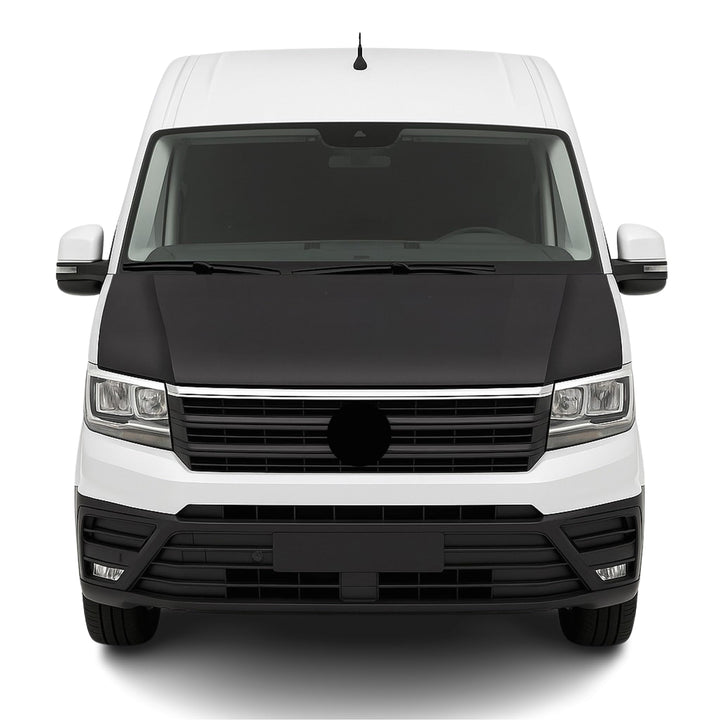 OMAC Haubenbra Bonnet Bra Steinschlagschutz kompatibel mit VW Crafter 2017-2026 Schwarz 1tlg