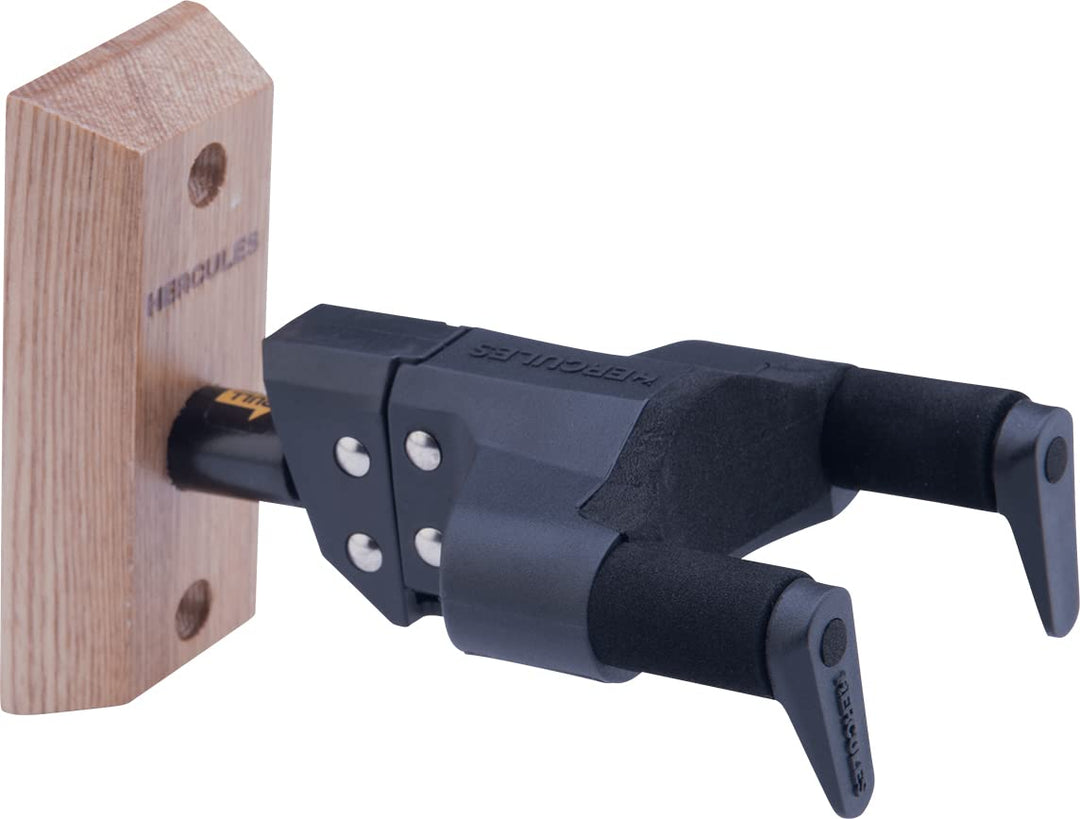 Hercules Ukulelenwandhalter, AGS, kurz, Holzsockel, natur Modern, Modern