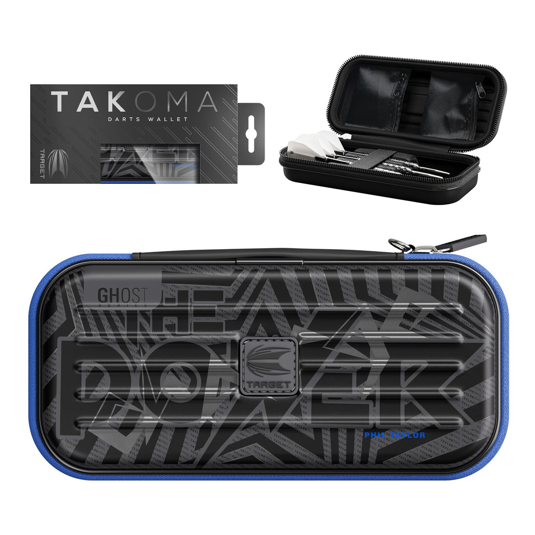 Target Darts Phil Taylor Ghost Series Takoma Wallet Regular – Dartkoffer schwarz/weiss | The Power“