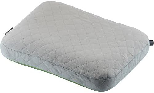 Cocoon Reisekissen/Kopfkissen Air Core Pillow Ultralight - 28x38cm 28x38cm Wasabi Green/Grey, 28x38c