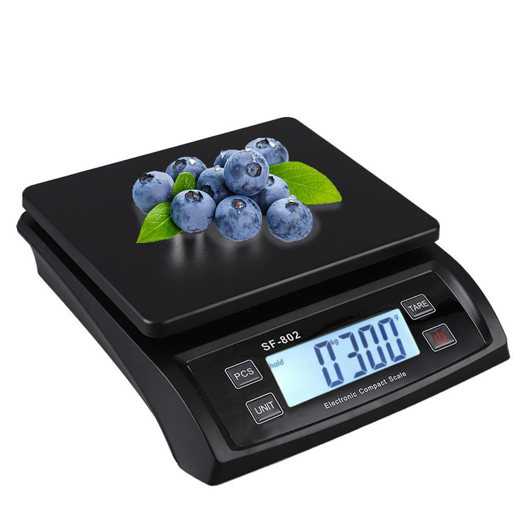 Waage küchenwaage gross Edelstahl Digitalwaage 30 kg Food Scale mit LCD Display Obstwaage Digitale K