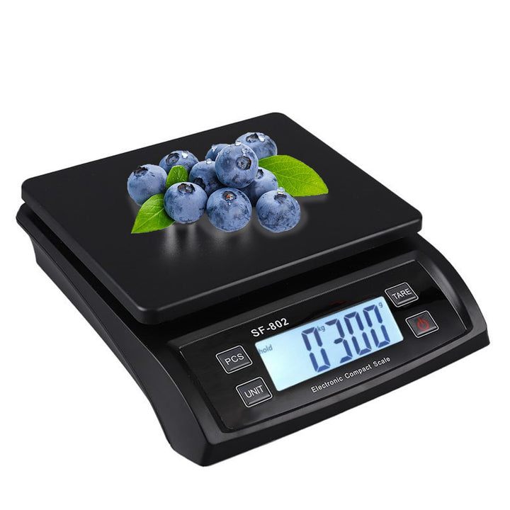 Waage küchenwaage gross Edelstahl Digitalwaage 30 kg Food Scale mit LCD Display Obstwaage Digitale K