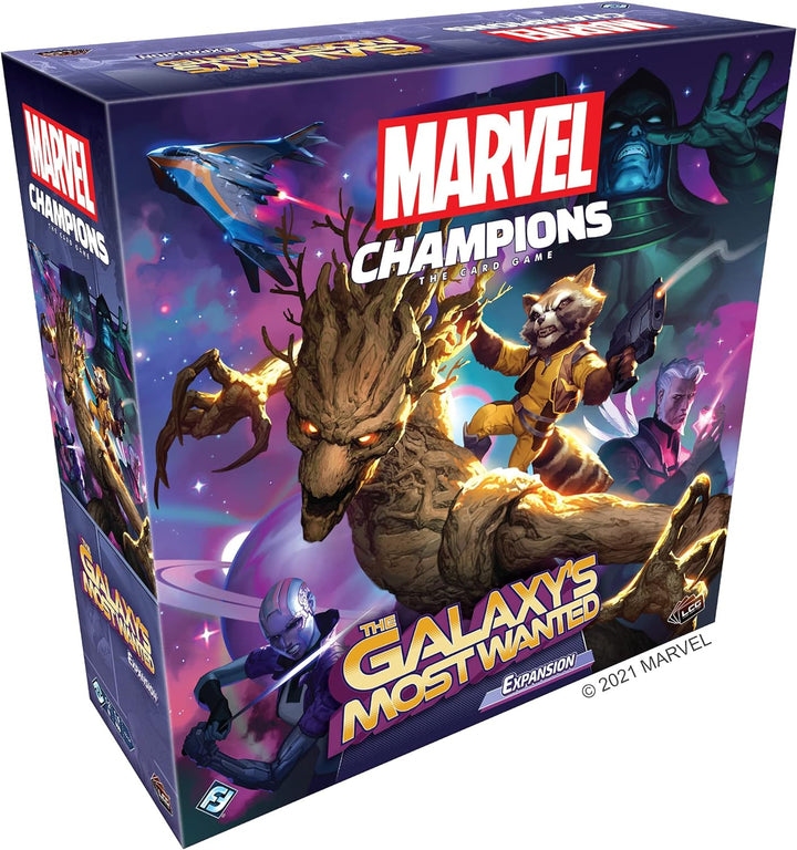 Fantasy Flight Games - Marvel Champions: Expansion: The Galaxy's Most Wanted Expansion - Card Game C