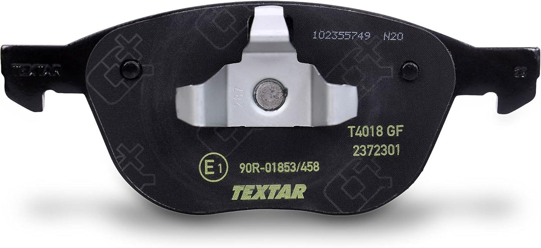 Textar 2372301 Bremsbelagsatz, Scheibenbremse