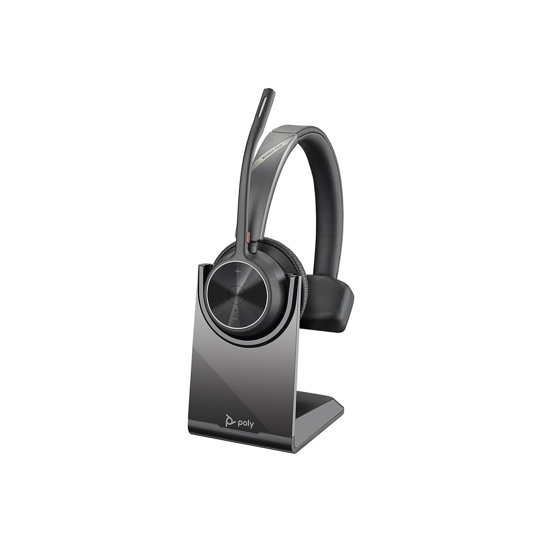 Plantronics Poly – schnurloses Voyager 4310 UC-Headset mit Ladestation (Plantronics) – Ein-Ohr-Heads