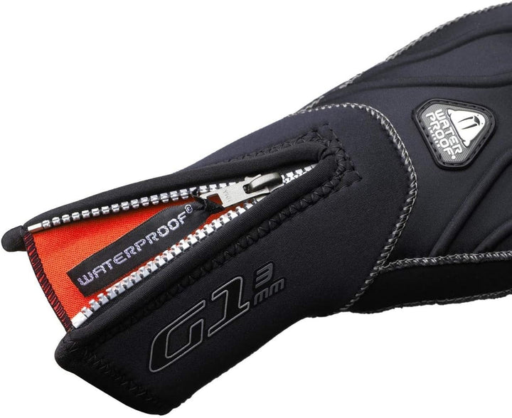 Waterproof Tauchhandschuh G1 3mm 5-Finger mit Reissverschluss XS, XS