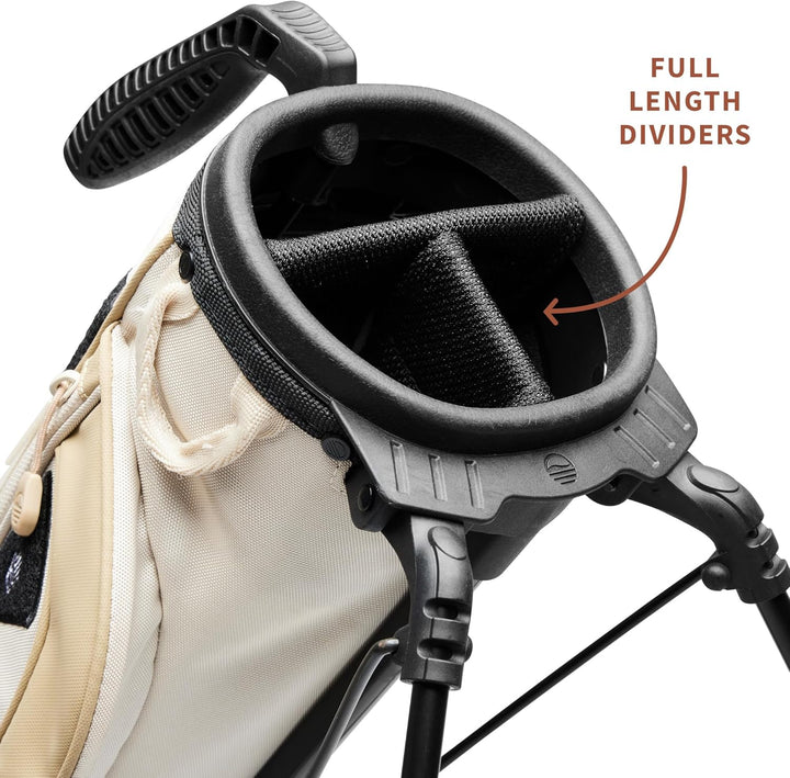 Sunday Golf Loma XL Tasche – Leichte Tasche mit Gurt und Ständer – Einfach zu tragende Pitch n Putt