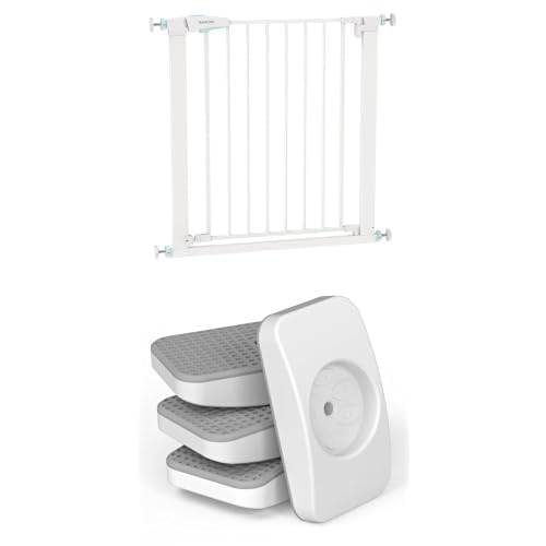 YEAUPE PRO Treppenschutzgitter Bundle mit Wandschutz Pads Rechteckige